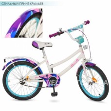 Велосипед детский PROF1 20Д. Y20163 Geometry (белый)